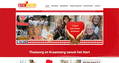 Desktop Screenshot of btkzorg.nl